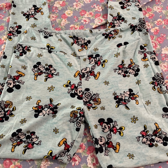 Disney Pants - Disney Minnie & Mickey Leggings